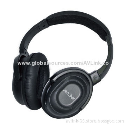 Noise-canceling Headphones with Stereo Plug Adapter for Aircraft/Aviation and Adjustable Headband